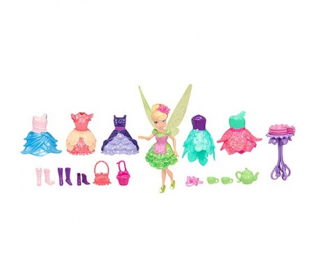 Игровой набор "Чаепитие" (кукла с аксессуарами) от Disney FairiesКуклы Феи Диснея (Disney Fairies)