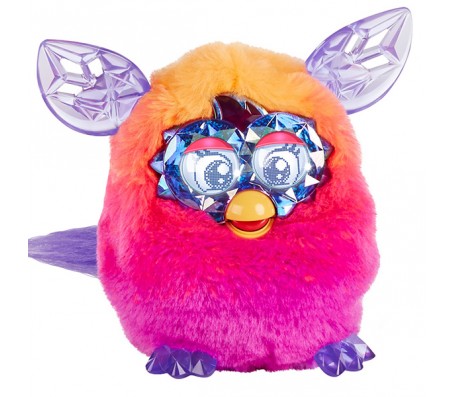 Ферби Кристал оранжево-розовый FURBY от HasbroИгрушки Ферби бум (Furby Boom)