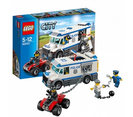 Автомобиль для перевозки заключенных Лего Сити (Lego City)Лего Сити (Lego City)