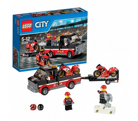 Lego City (Лего Сити) Перевозчик гоночных мотоцикловЛего Сити (Lego City)