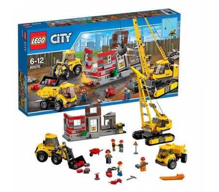 Снос старого здания Лего Сити (Lego City)Лего Сити (Lego City)