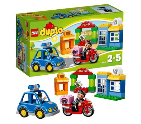 Лего Дупло (Lego Duplo) Погоня за воришкойЛего Дупло (Lego Duplo)