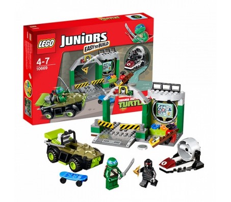 Лего Джуниорс (Lego Juniors) Логово ЧерепашекЛего Джуниорс (Lego Juniors)