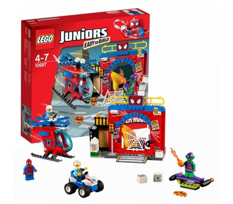 Лего Джуниорс (Lego Juniors) Убежище Человека-Паука КонструкторЛего Джуниорс (Lego Juniors)