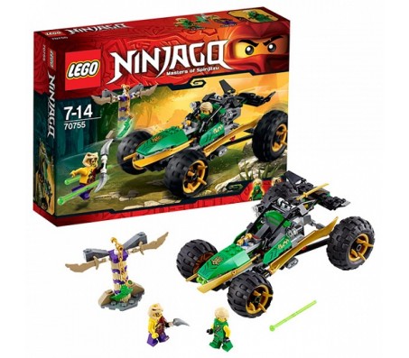 Лего Ниндзяго (Ninjago) Тропический багги зелёного ниндзяЛего Ниндзяго (Ninjago)