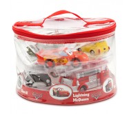 Детский набор Тачки из 6 машин (Squeeze Cars)