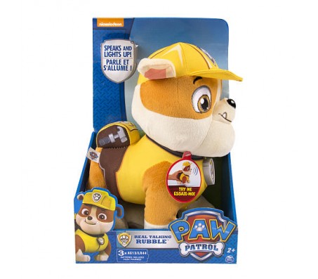 Говорящий плюшевый Крепыш (Paw Patrol)Рекламируемые игрушки