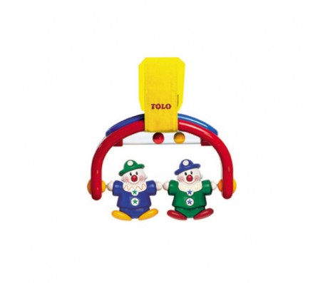 Игрушки Tolo toys - Погремушка на кроватку КлоуныПогремушки, подвески, прорезыватели