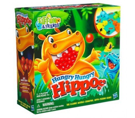 Голодные-голодные бегемотики от Hasbro GamesНастольные игры для семьи