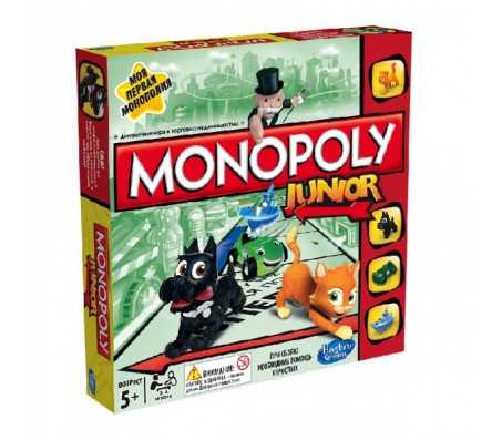 Монополия для самых маленьких HasbroНастольные экономические игры