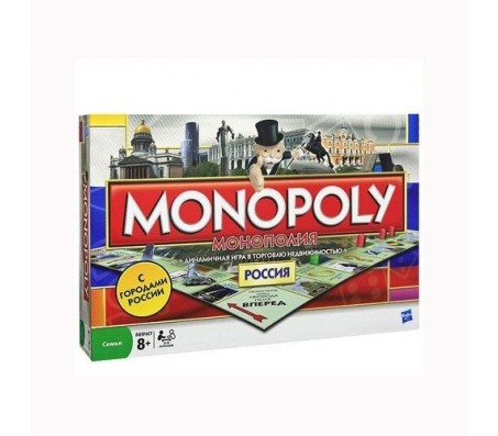 Российские города Монополия (Hasbro)Настольные экономические игры