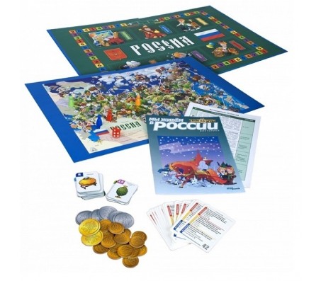 Викторина Мы живем в России(Step Puzzle)Настольные развивающие игры