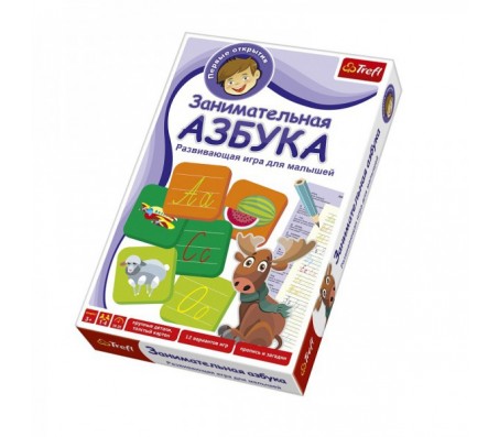 Занимательная Азбука для детей(Trefl)Настольные развивающие игры